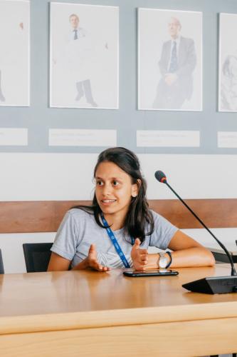Nirandi Jayasinghe, a Computational Physicist from Sri Lanka. (Image:Muhammad Zubair Jalal)